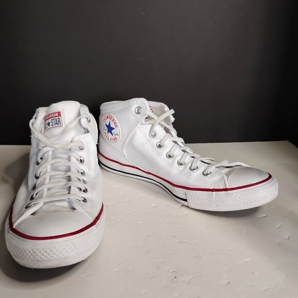 COPY- Unisex Converse Chuck Taylor All Star High Top Sneakers Sz W-12.5 M-10.5 - Picture 7 of 9